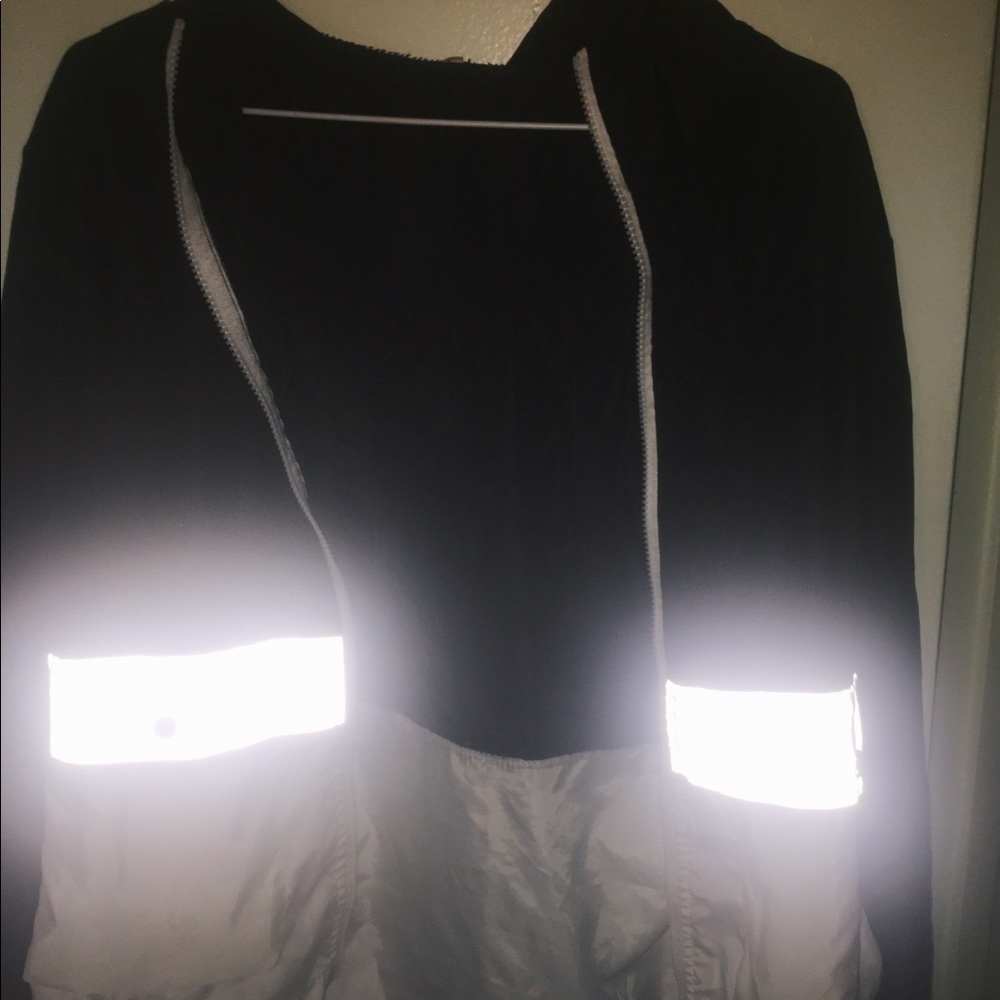 Color Block Hooded Zip Up Jacket ( Jacket only )